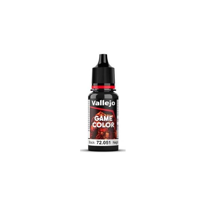 Game Color - Black 18ml (72.051) - VALLEJO