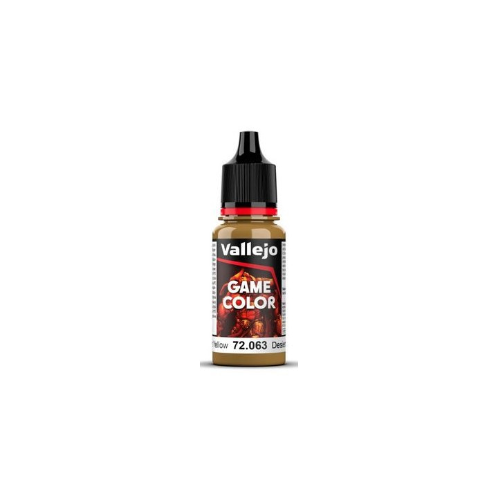 VALLEJO - Game Color - Desert Yellow 18ml (72.063)