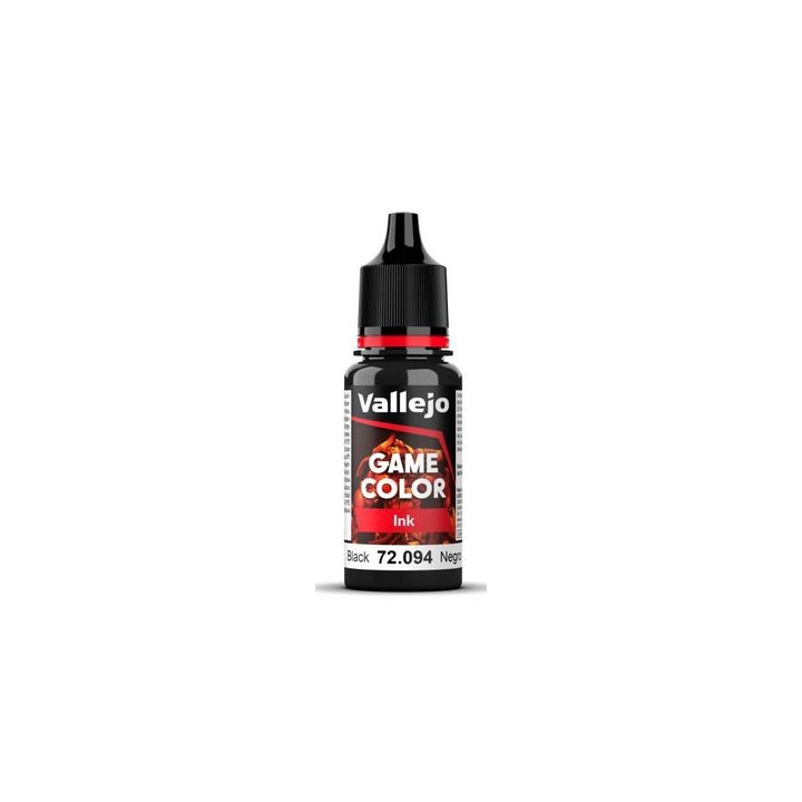 VALLEJO - Game Color - Black Ink 18ml (72.094)