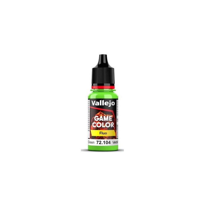 Game Color - Fluo Green 18ml (72.104) - VALLEJO