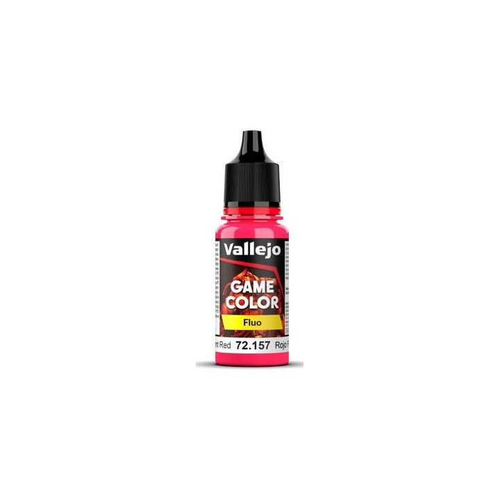VALLEJO - Game Color - Fluorescent Red 18ml (72.157)