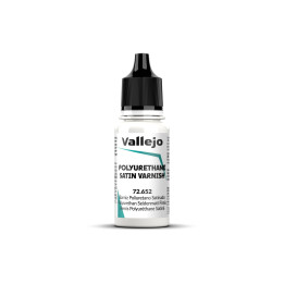 VALLEJO - Auxiliary - Polyurethane Satin Varnish 18ml (72.652)