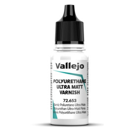 VALLEJO - Auxiliary - Polyurethane Ultra Matt Varnish 18ml (72.653)