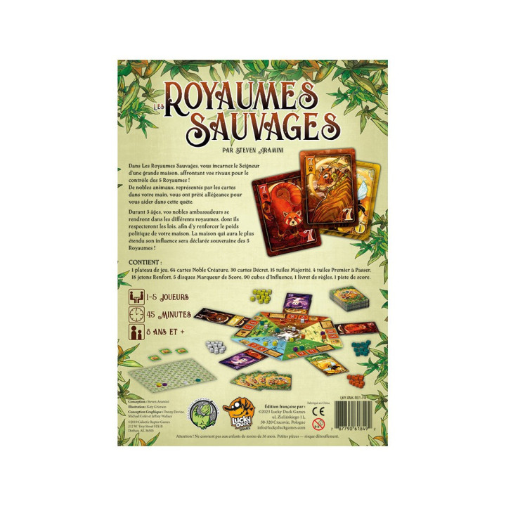 Les Royaumes Sauvages - BOARD GAMES
