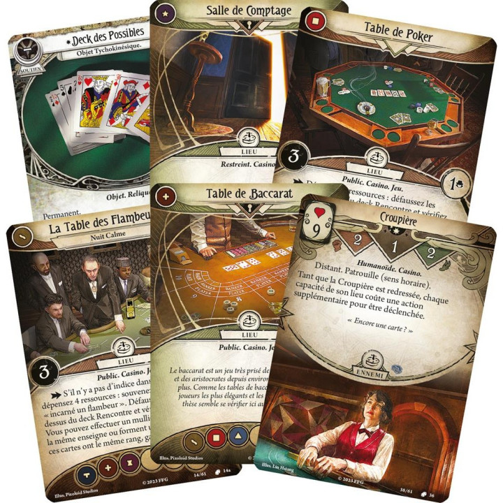 Horreur à Arkham : Le Jeu de Cartes - Fortune et Folie - CARD GAMES