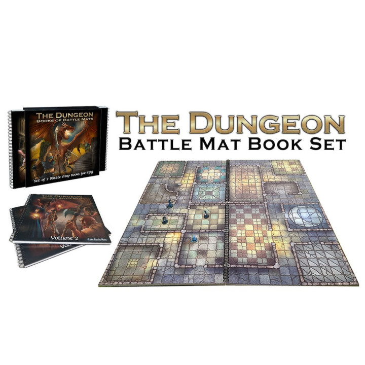ACCESSOIRES - The Dungeon Books of Battle Mats
