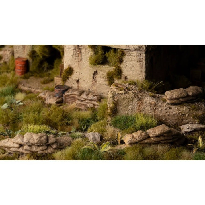 TERRAINS - Basing Bits - Sandbag Barricades