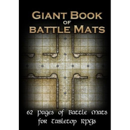 Giant Book of Battle Mats - BOARD GAMES