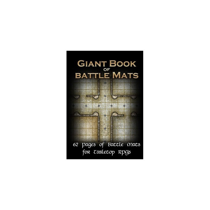 Giant Book of Battle Mats - BOARD GAMES