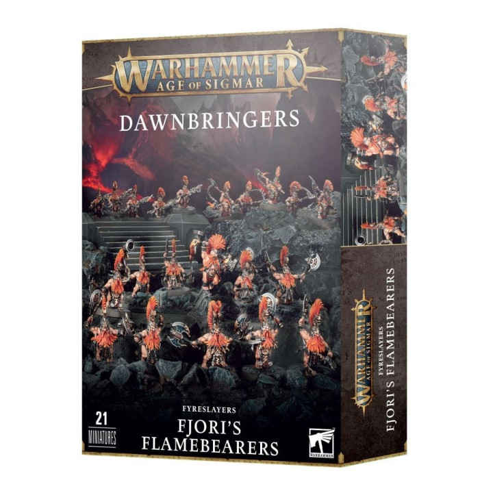 Dawnbringers: Fyreslayers – Fjori's Flamebearers - MINIS