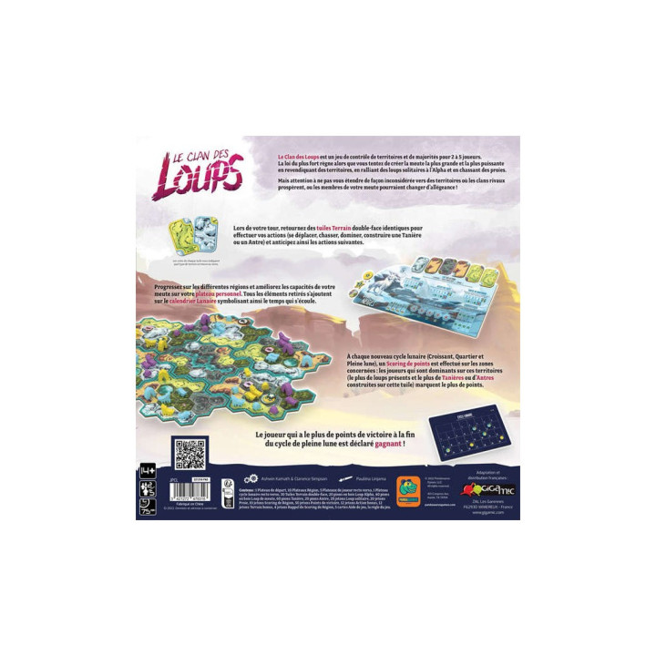 Le Clan des Loups - BOARD GAMES