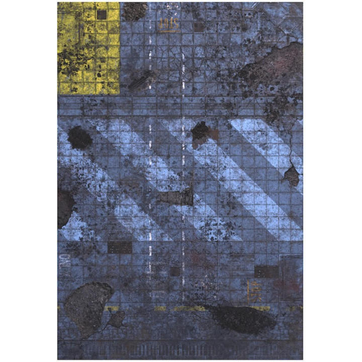 ACCESSOIRES - 44"x30" Double sided G-Mat: Cyberpunk and Mars