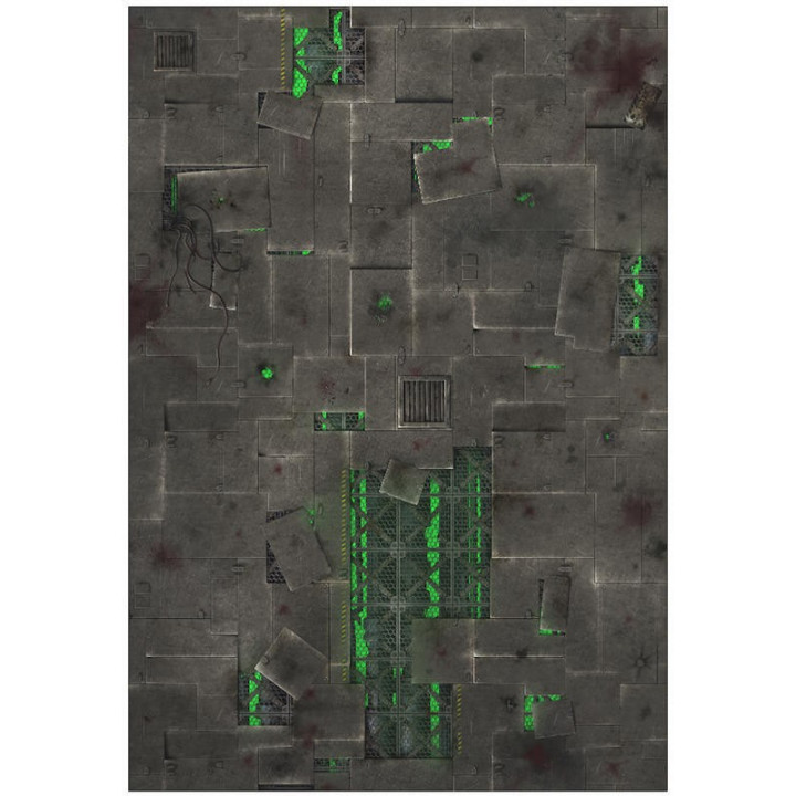 ACCESSOIRES - 44"x30" Double sided G-Mat: Chem Zone and Lost World