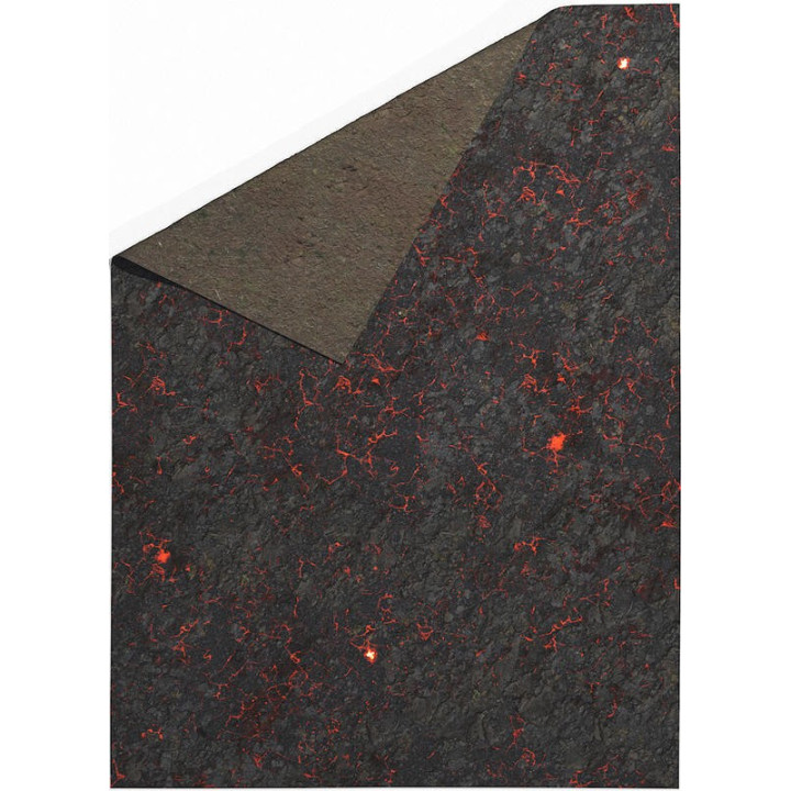44"x60" Double sided G-Mat: Hell on Earth and Swamp. - ACCESSORI