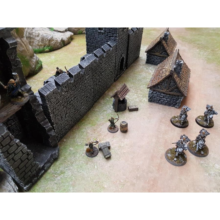 ACCESSOIRES - 44"x60" Double sided G-Mat: Battleground and Winter Realm
