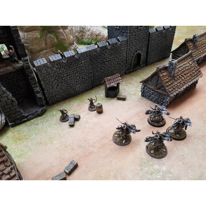 ACCESSOIRES - 44"x60" Double sided G-Mat: Battleground and Winter Realm