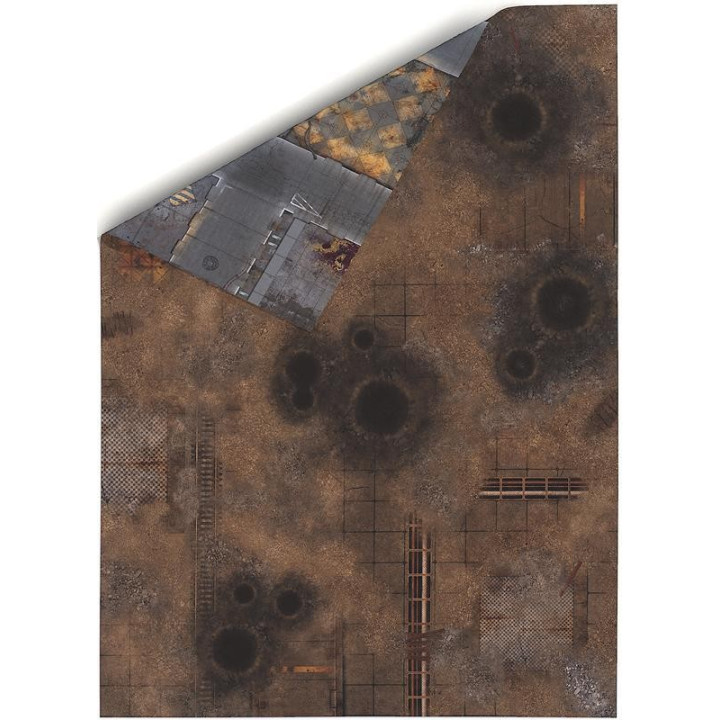 ACCESSOIRES - 44"x60" Double sided G-Mat: Quarantine and Fallout Zone