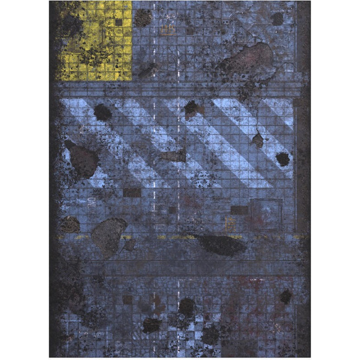 ACCESSOIRES - 44"x60" Double sided G-Mat: Cyberpunk and Mars