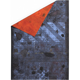 ACCESSOIRES - 44"x60" Double sided G-Mat: Cyberpunk and Mars