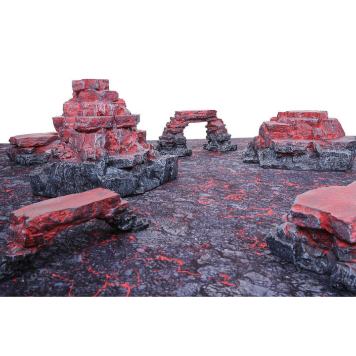 TERRAINS - Lava Rocks