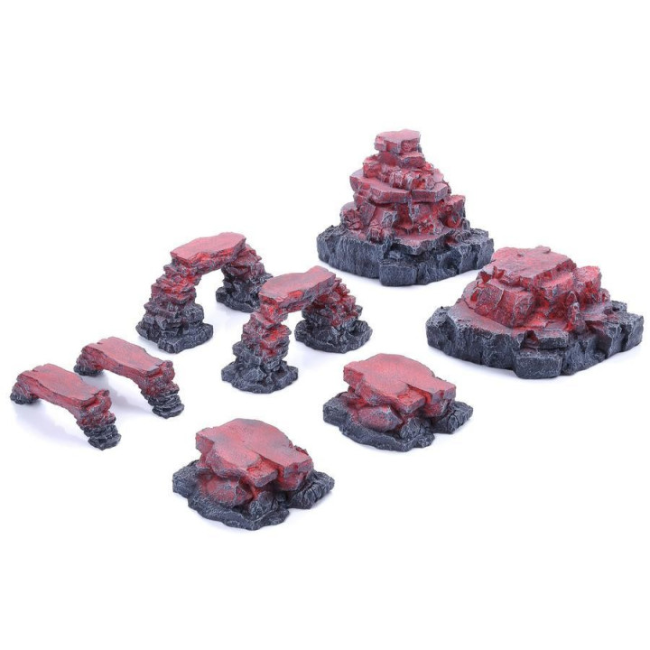 TERRAINS - Lava Rocks