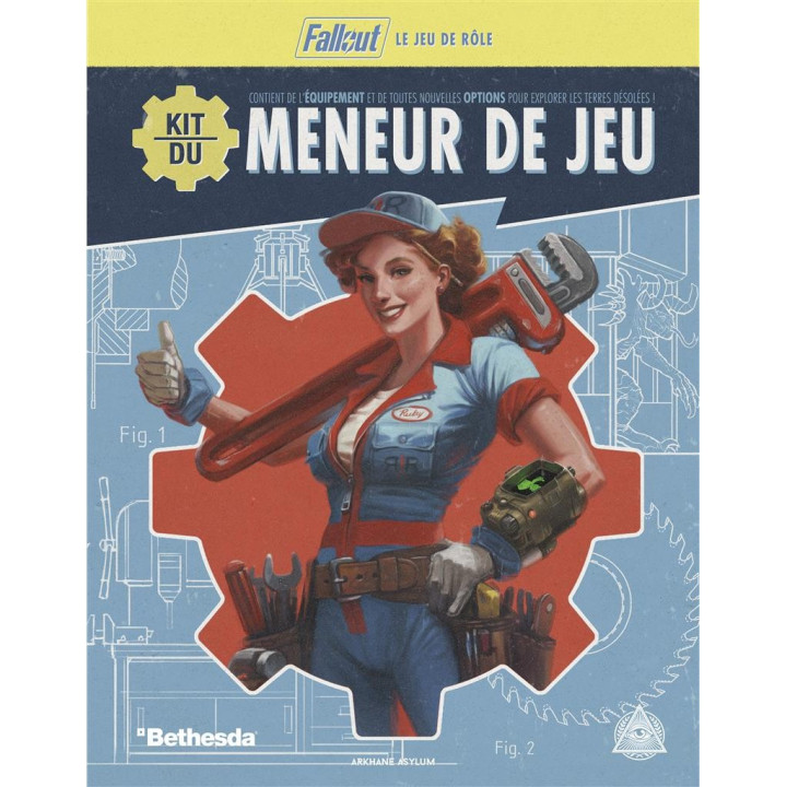 ANTICIPATION ET CYBERPUNK - Fallout : Le Jeu de Rôle - Kit du Meneur de jeu