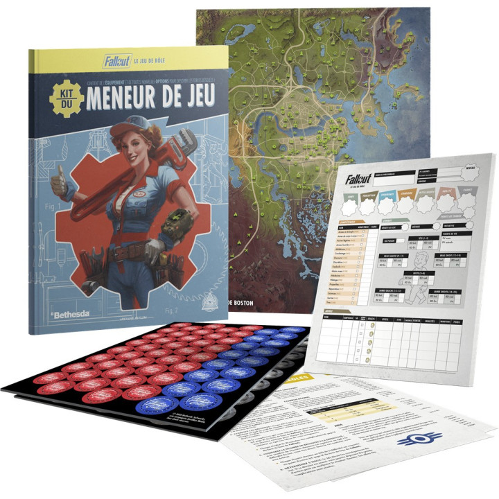 ANTICIPATION ET CYBERPUNK - Fallout : Le Jeu de Rôle - Kit du Meneur de jeu