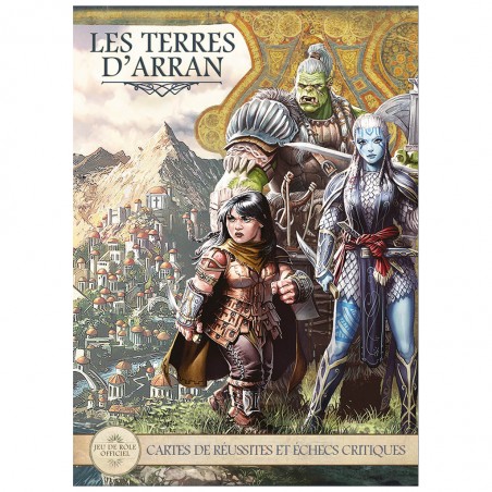 Les Terres d'Arran - Cartes de réussites et échecs critiques