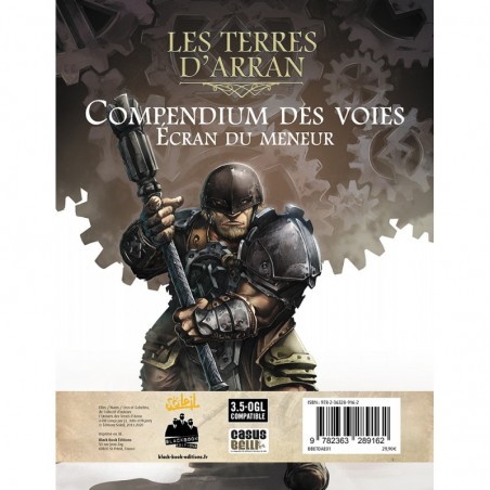 Terres d'Arran - Compendium des voies, Ecran du Meneur