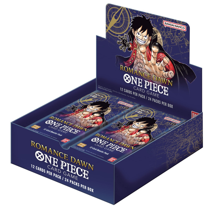 TCG - One piece - Romance Dawn - OP-01 - Booster display