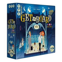 Get on Board - Paris & Rome - FAMILIENSPIELE