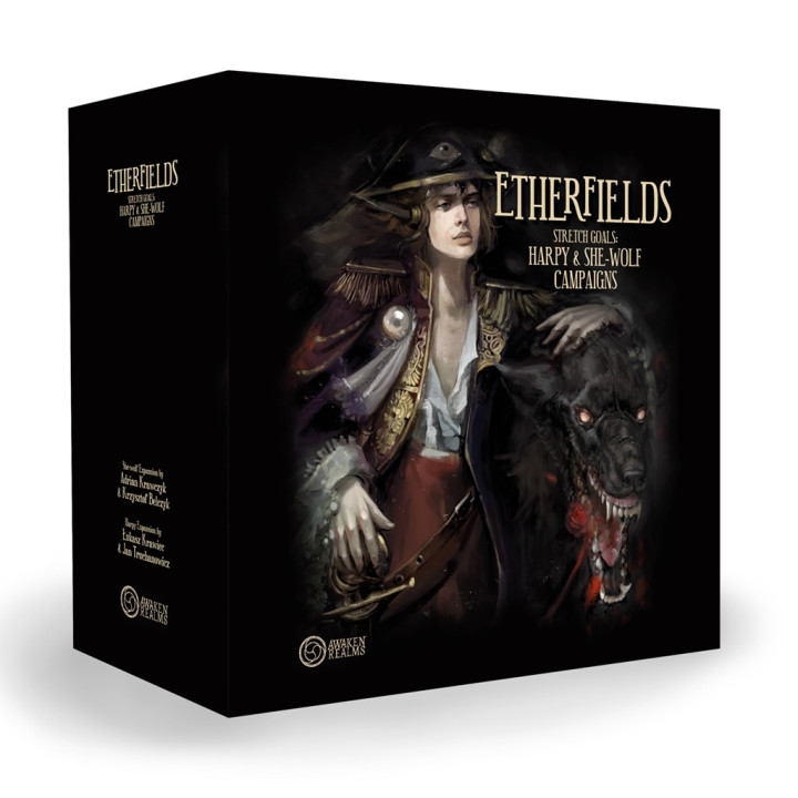 Etherfields - Stretch Goals - Harpy & She-Wolf Campaign - BOARD GAMES