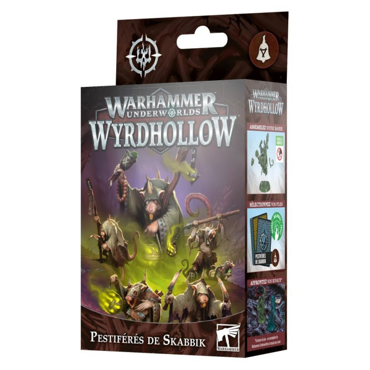 Warhammer Underworlds: Wyrdhollow – Skabbik's Plaguepack - MINIS