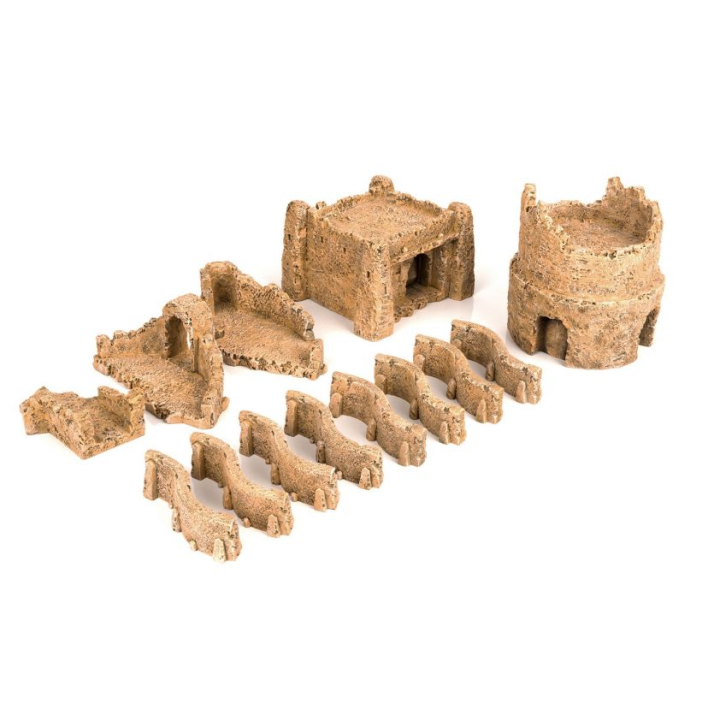 TERRAINS - Desert House Set - Pre-painted Resin Terrain