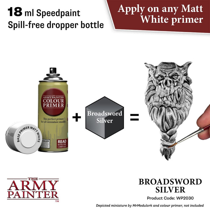 A TRIER - Broadsword Silver - SpeedPaint V2.0