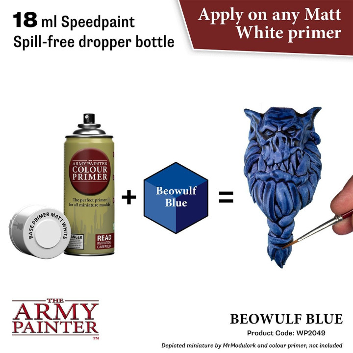 A TRIER - Beowulf Blue - SpeedPaint V2.0