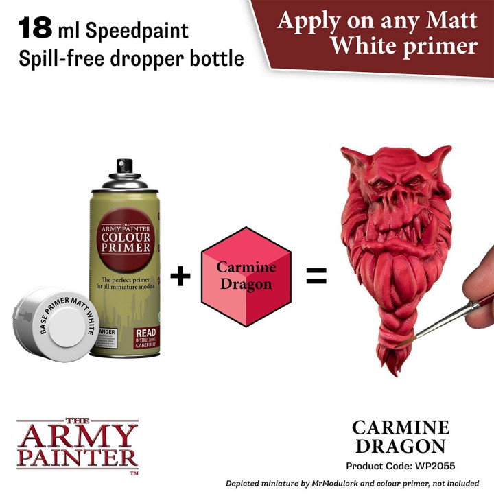 Carmine Dragon - SpeedPaint V2.0 - TO SORT