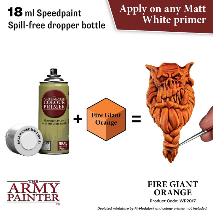 PEINTURES - Fire Giant Orange - SpeedPaint V2.0