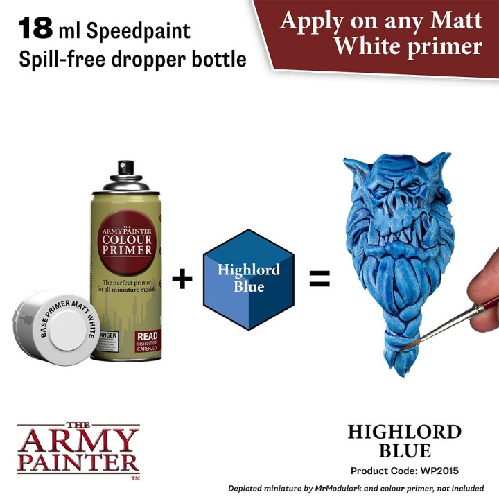 PEINTURES - Highlord Blue - SpeedPaint V2.0