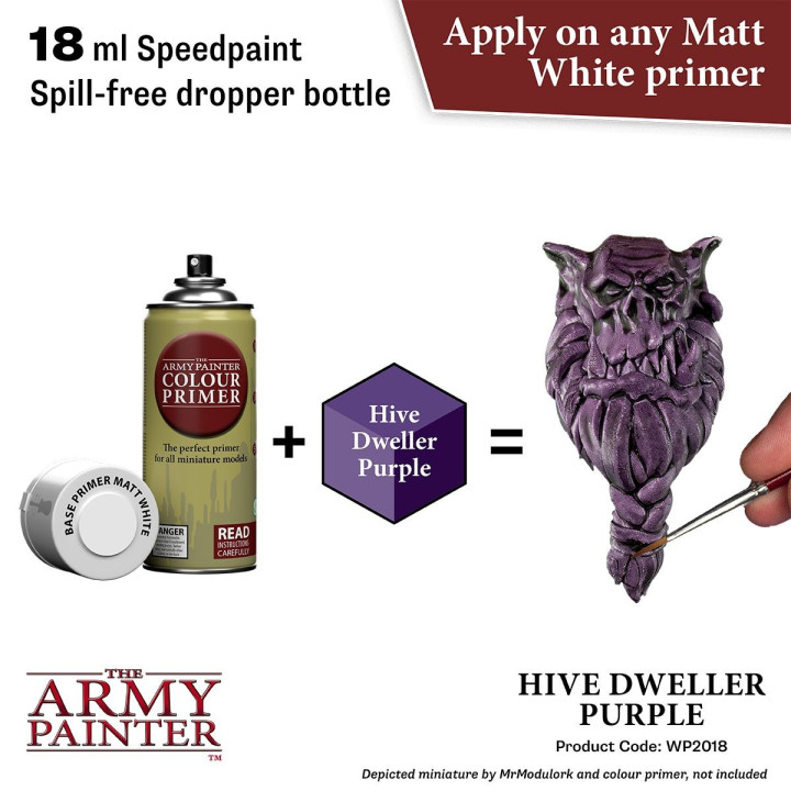 PEINTURES - Hive Dweller Purple - SpeedPaint V2.0