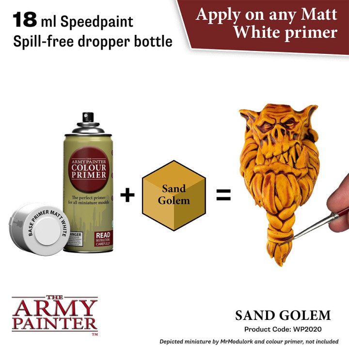 PEINTURES - Sand Golem - SpeedPaint V2.0