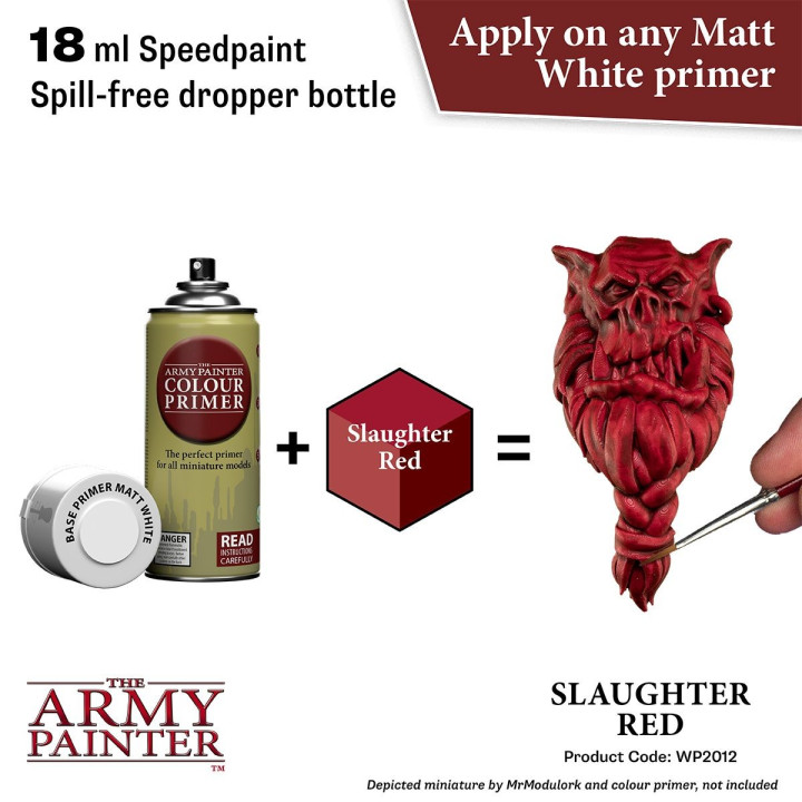 PEINTURES - Slaughter Red - SpeedPaint V2.0