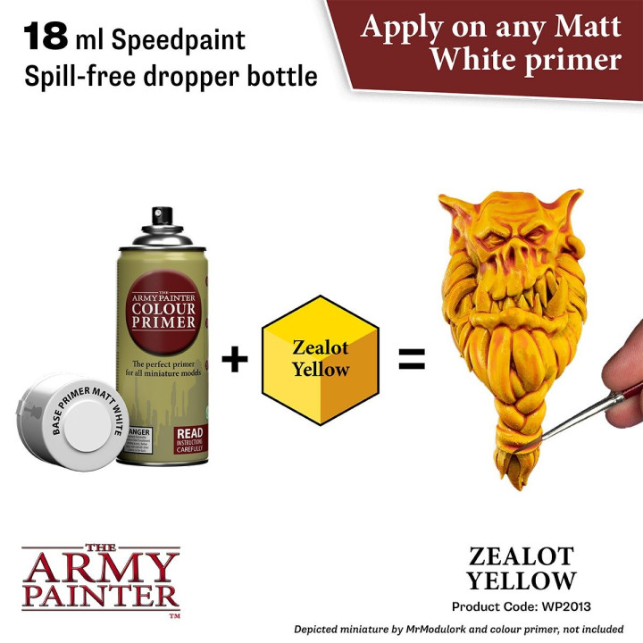 PEINTURES - Zealot Yellow - SpeedPaint V2.0