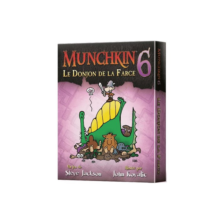 Munchkin 6 - The Farce Dungeon - BOARD GAMES