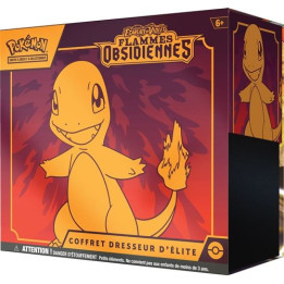 POKÉMON - Coffret Dresseur d'Elite Pokemon "SV03 Flammes Obsidiennes"