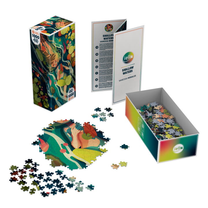 Puzzle Universe - Shallow Waters - 1000 Pièces - PUZZLE DI CARTONE