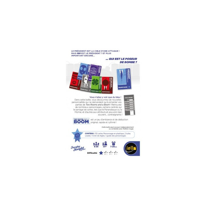Two Rooms and a Boom - Edition Bleue - GIOCHI D'ATMOSFERA