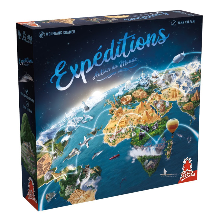 Expéditions autour du Monde - GESELLSCHAFTSSPIELE