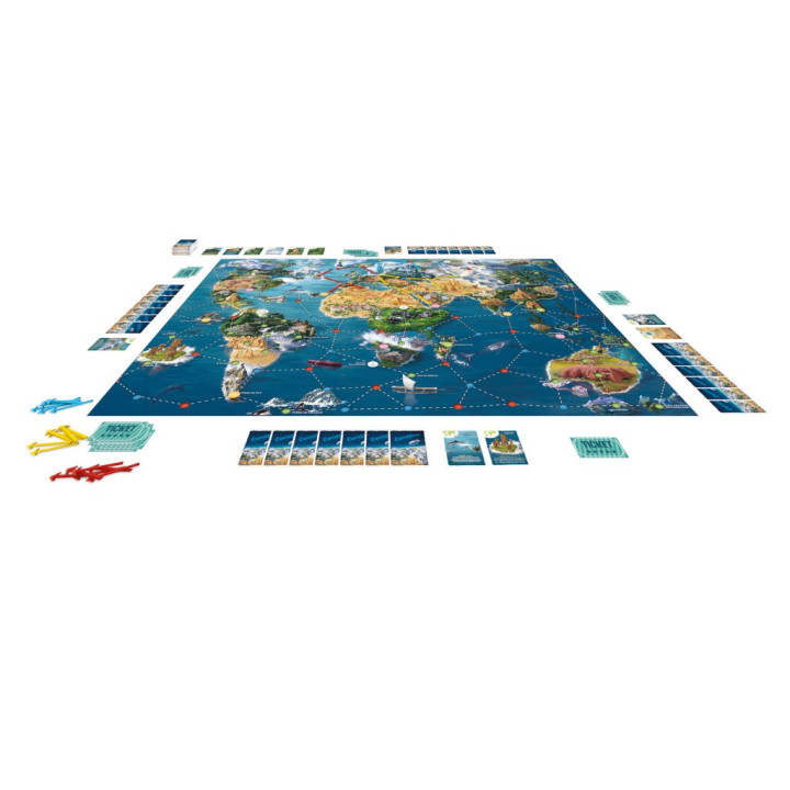 Expéditions autour du Monde - GESELLSCHAFTSSPIELE