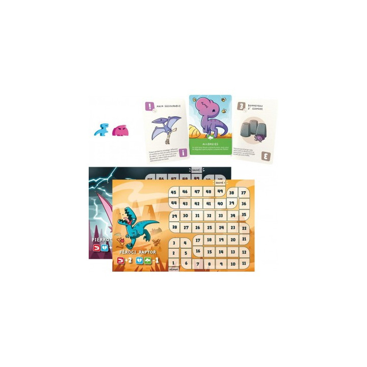 JEUX EN FAMILLE - Happy Little Dinosaurs - Extension 5-6 Joueurs